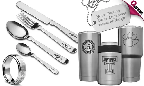 Custom Engraving on Metal!